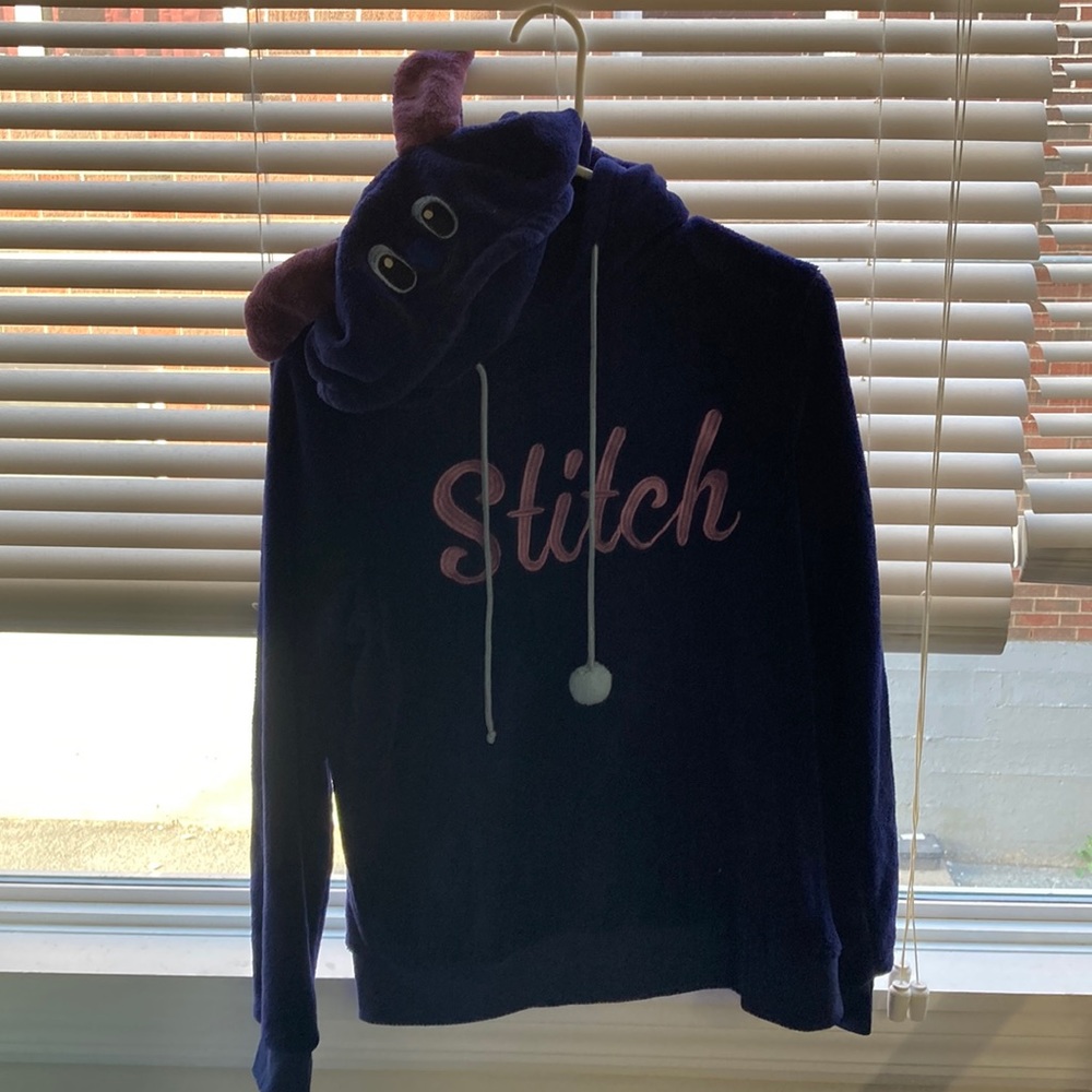 Stitch hoodie and pj bottoms
